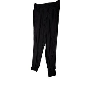 Vince Joggers w/ Faux Leather Trimming Small
